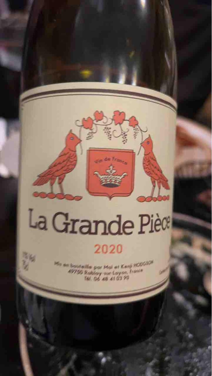 La Grande Pièce - Vins Hodgson - Mai & Kenji Hodgson 