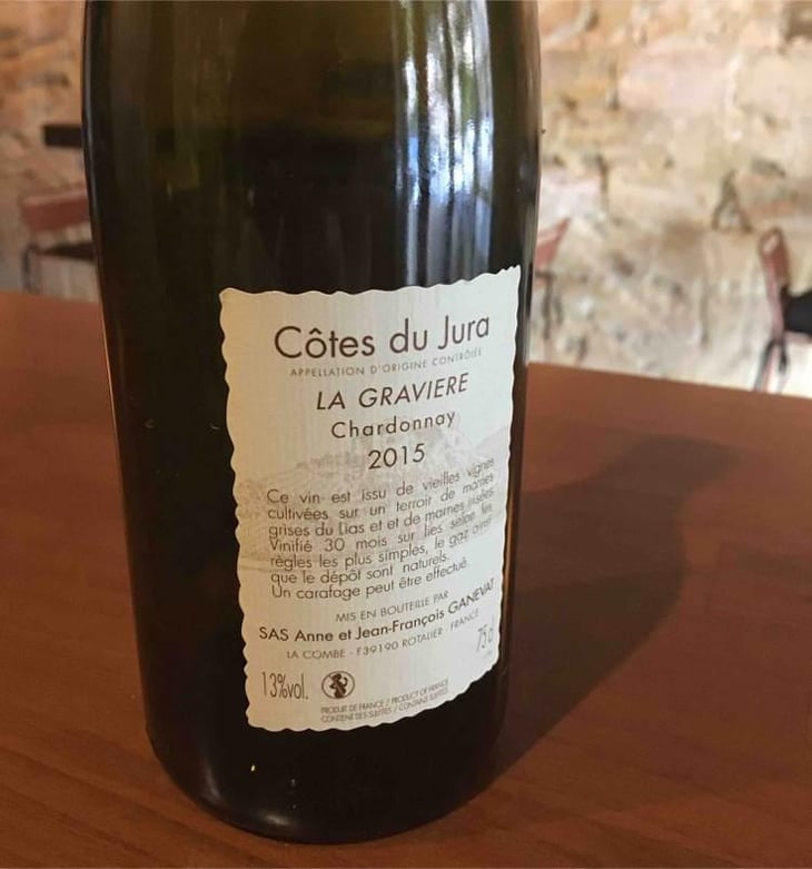 La Graviere - Domaine Ganevat - Anne & Jean-François Ganevat 