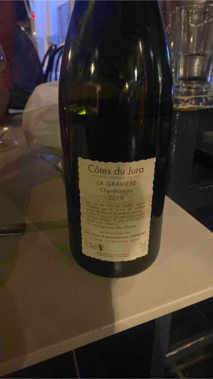 La Graviere - Domaine Ganevat - Anne & Jean-François Ganevat 