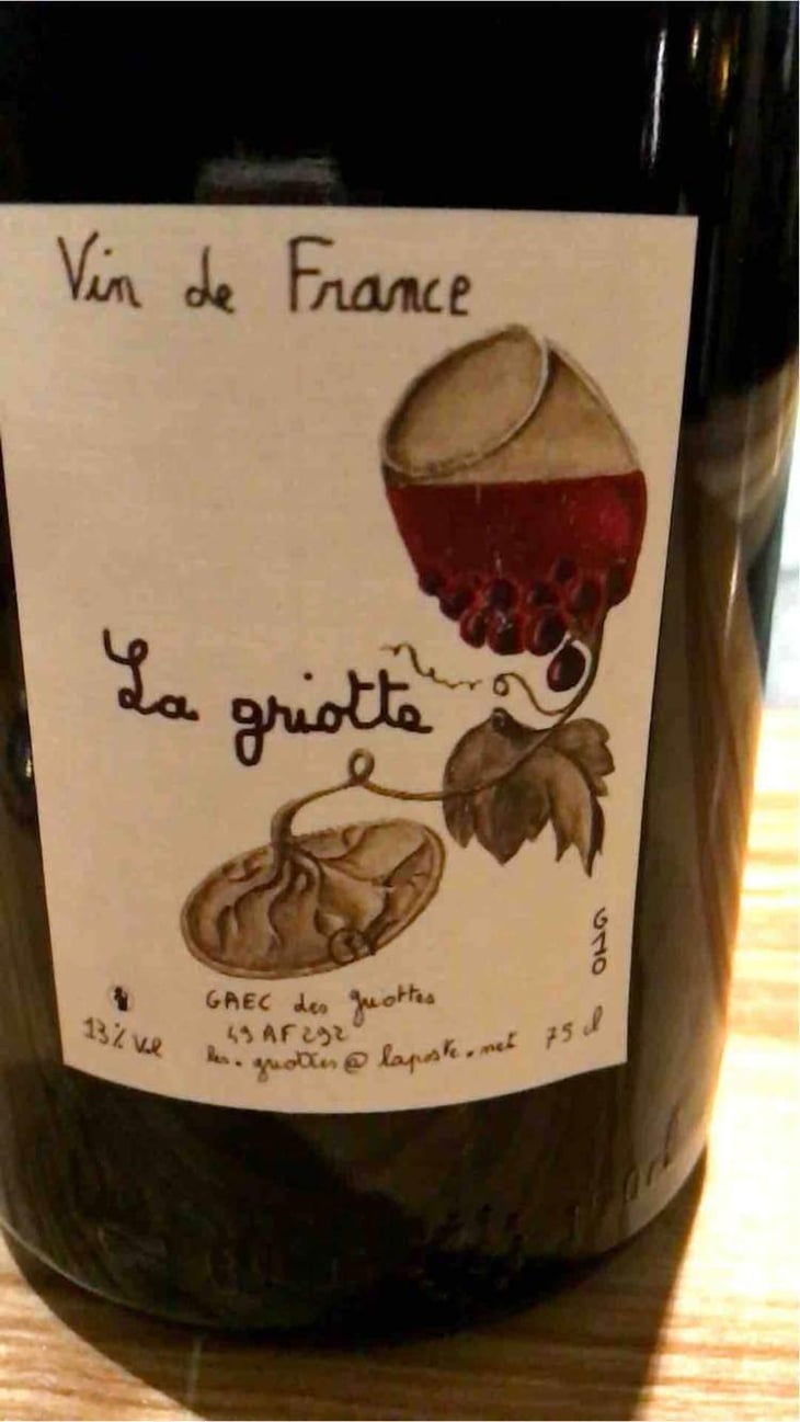 La Griotte - Domaine des Griottes - Patrick Desplats 