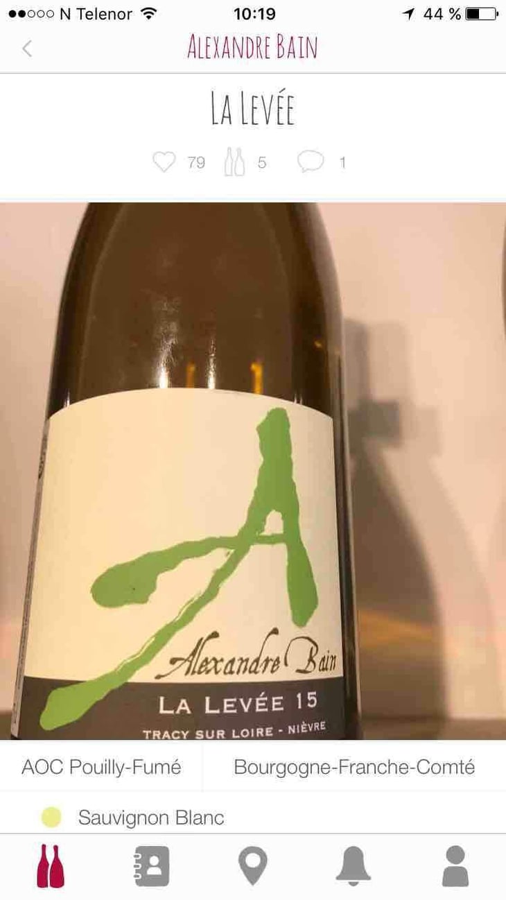 La Levée - Domaine Alexandre Bain - Alexandre Bain 