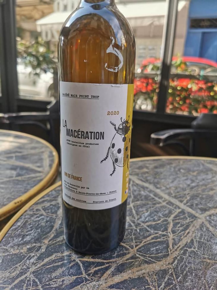 La Maceration - Château Cazebonne - Jean-Baptiste Duquesne -2020