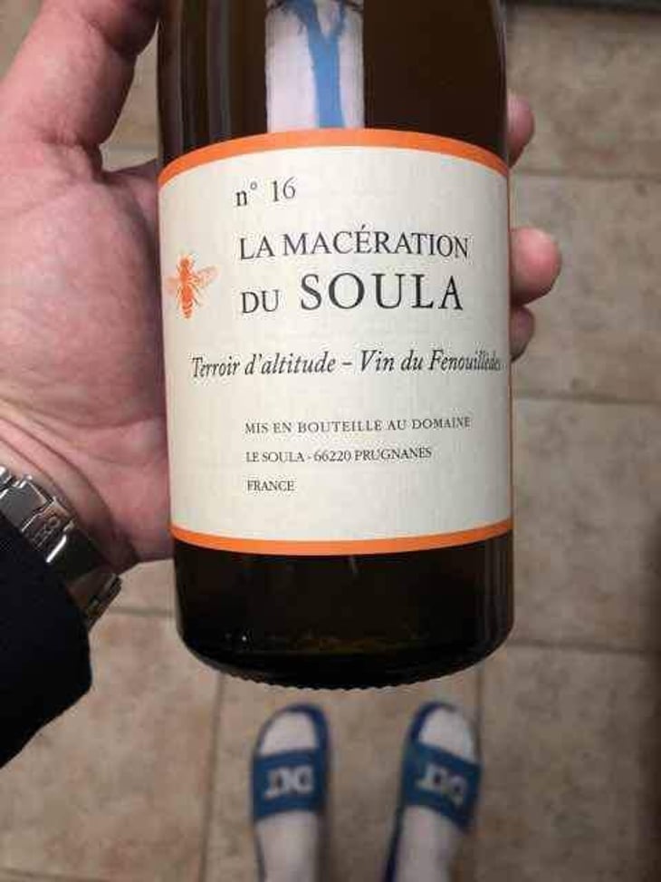 La Maceration Du Soula Orange - Le Soula - Wendy Wilson 