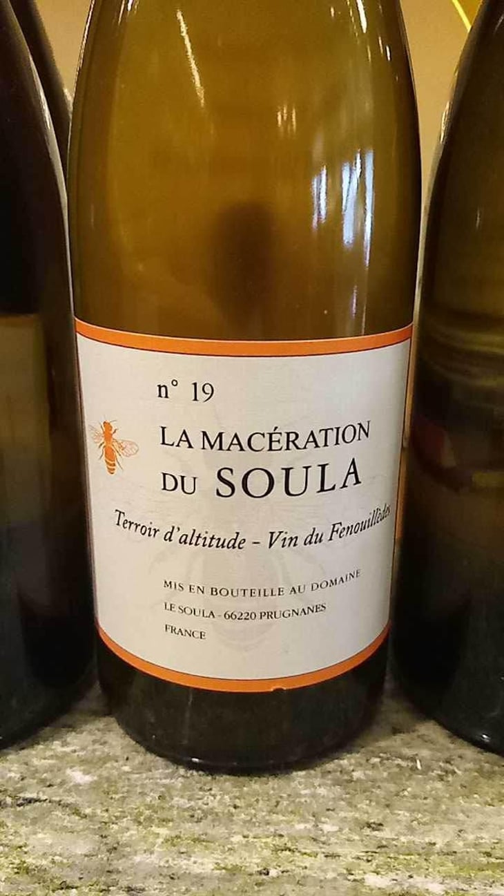 La Maceration Du Soula Orange - Le Soula - Wendy Wilson 
