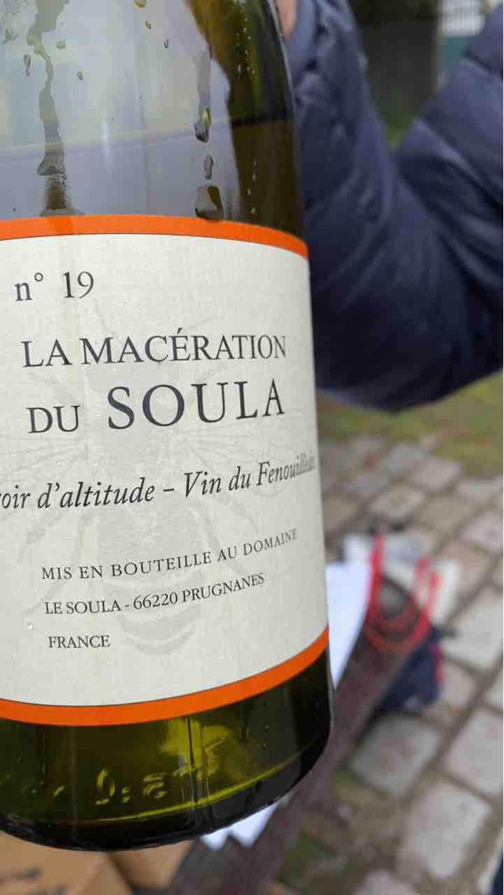 La Maceration Du Soula Orange - Le Soula - Wendy Wilson 