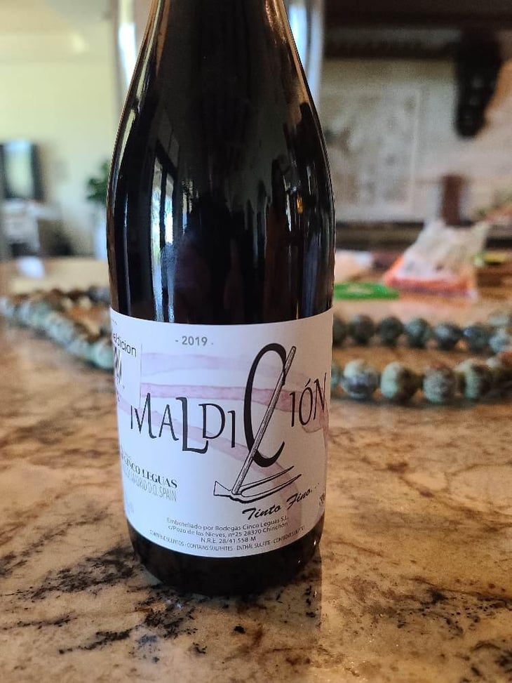 La Maldición - Bodegas Cinco Leguas - Marc Isart -2019