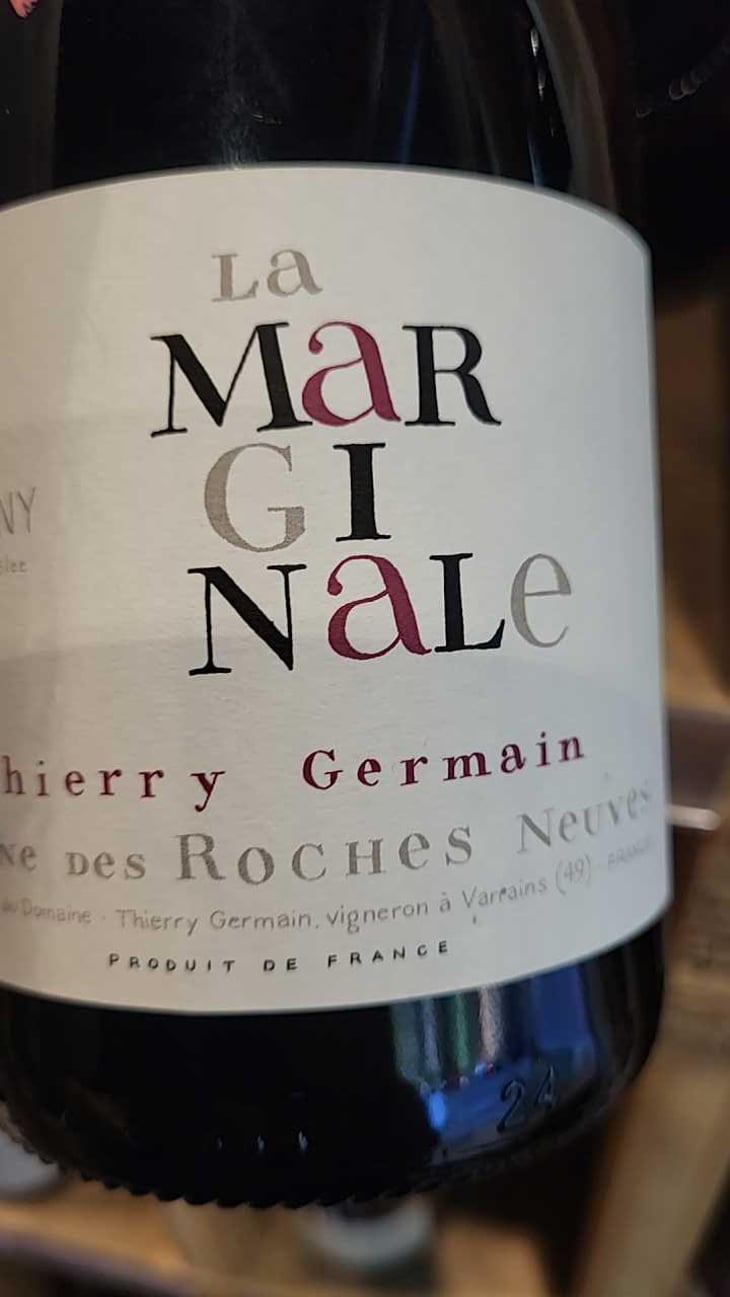 La Marginale - Domaine des Roches Neuves - Thierry et Louis Germain 
