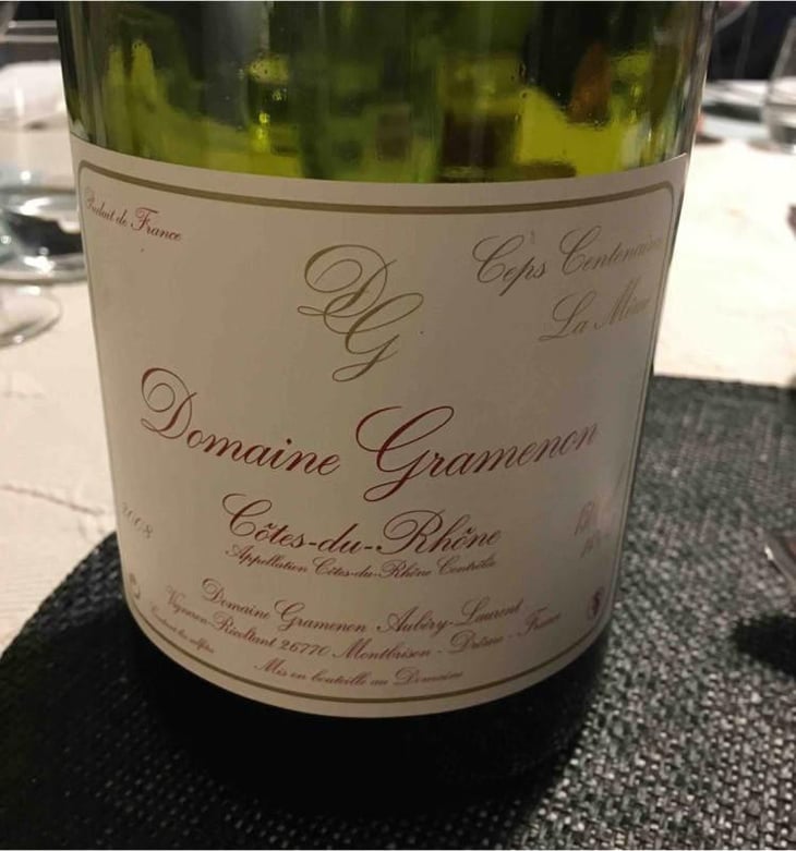 La Mémé - Domaine Gramenon - Michèle Aubéry-Laurent & Maxime-Francois Laurent 