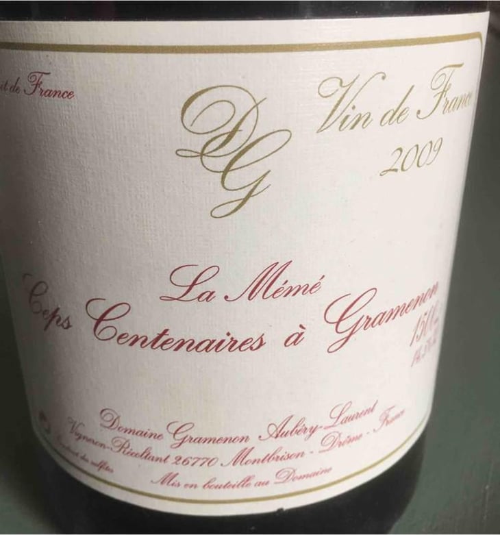 La Mémé - Domaine Gramenon - Michèle Aubéry-Laurent & Maxime-Francois Laurent 