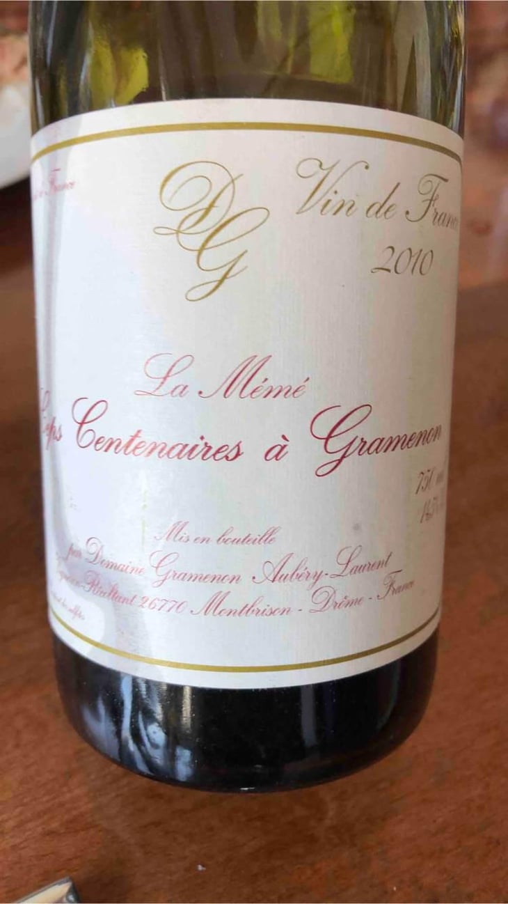 La Mémé - Domaine Gramenon - Michèle Aubéry-Laurent & Maxime-Francois Laurent 