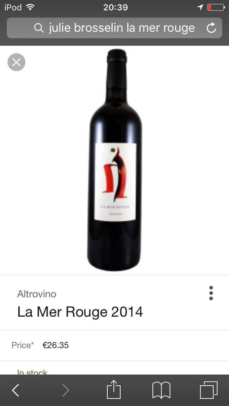La Mer Rouge - Julie Brosselin - Julie Brosselin 