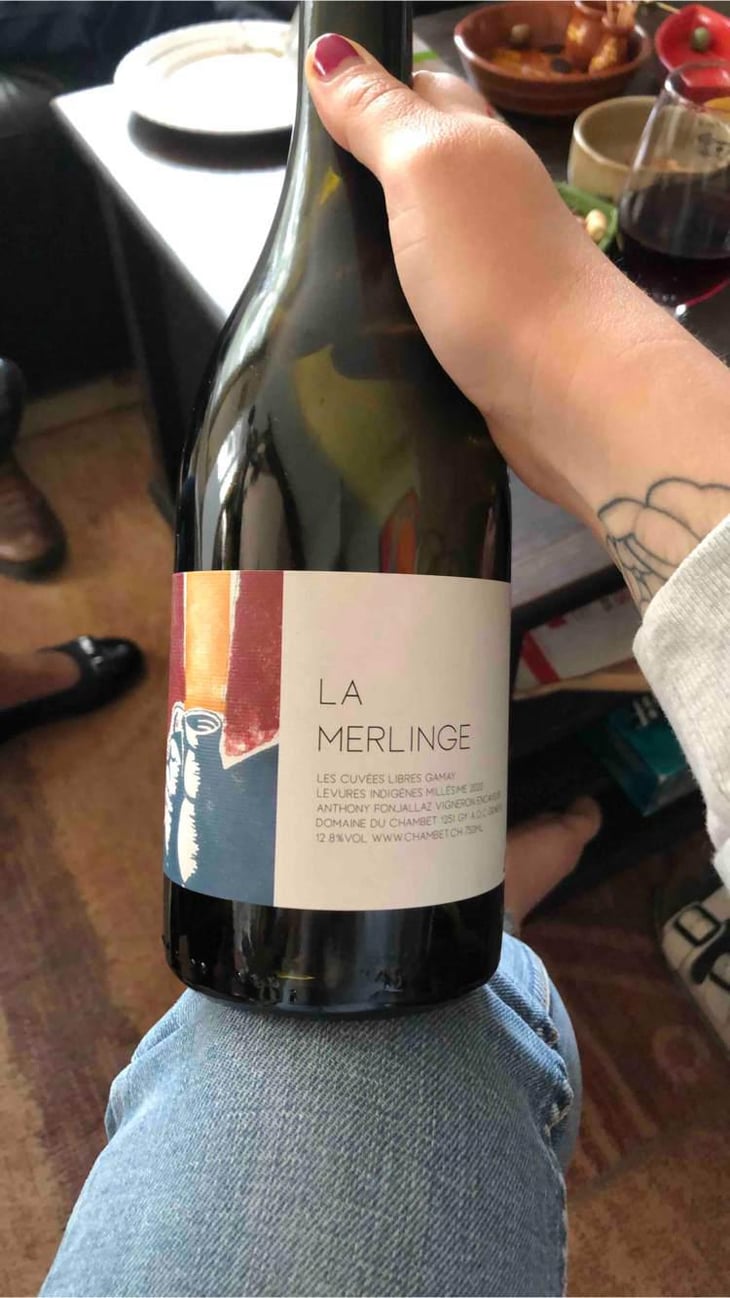 La Merlinge - Domaine du Chambet - Anthony Fonjallaz 