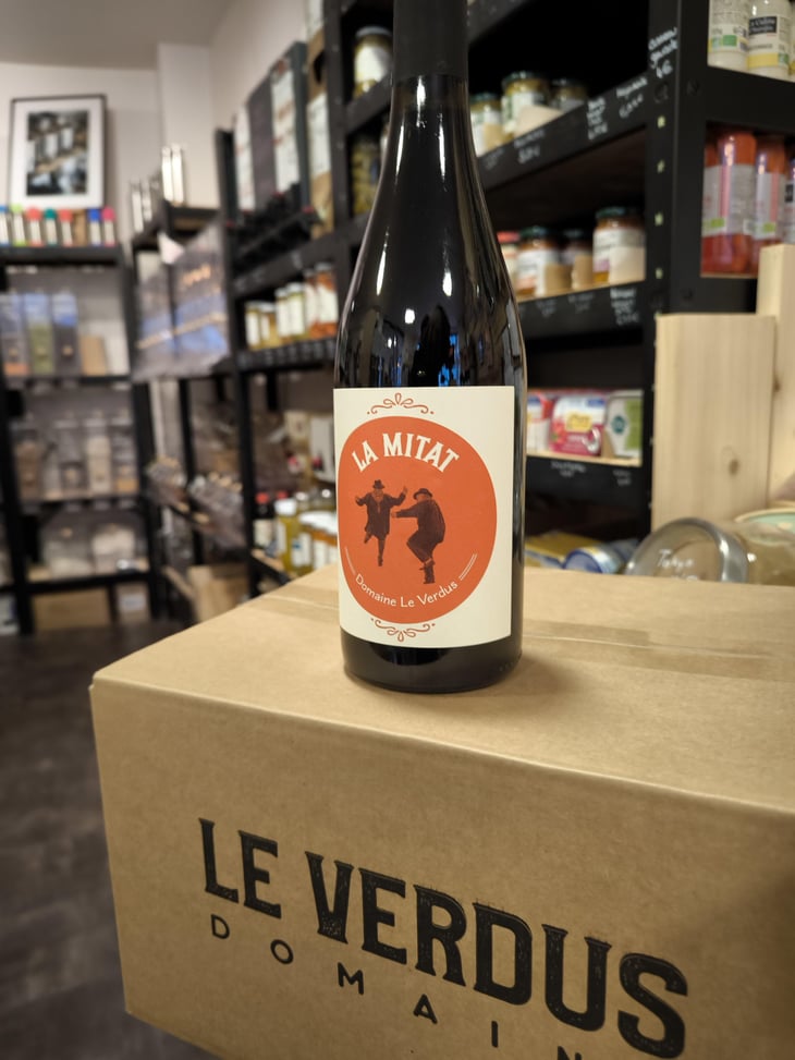 La Mitat Rouge - Domaine Le Verdus - Aline Solignac & Philippe Rousseau -2022