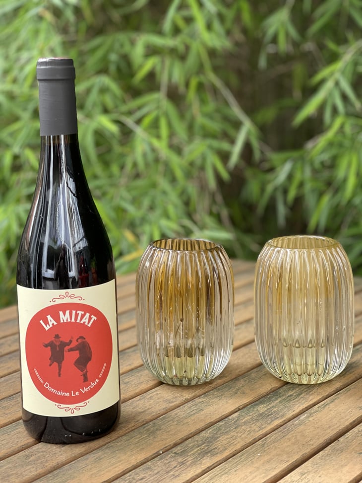 La Mitat Rouge - Domaine Le Verdus - Aline Solignac & Philippe Rousseau -2022
