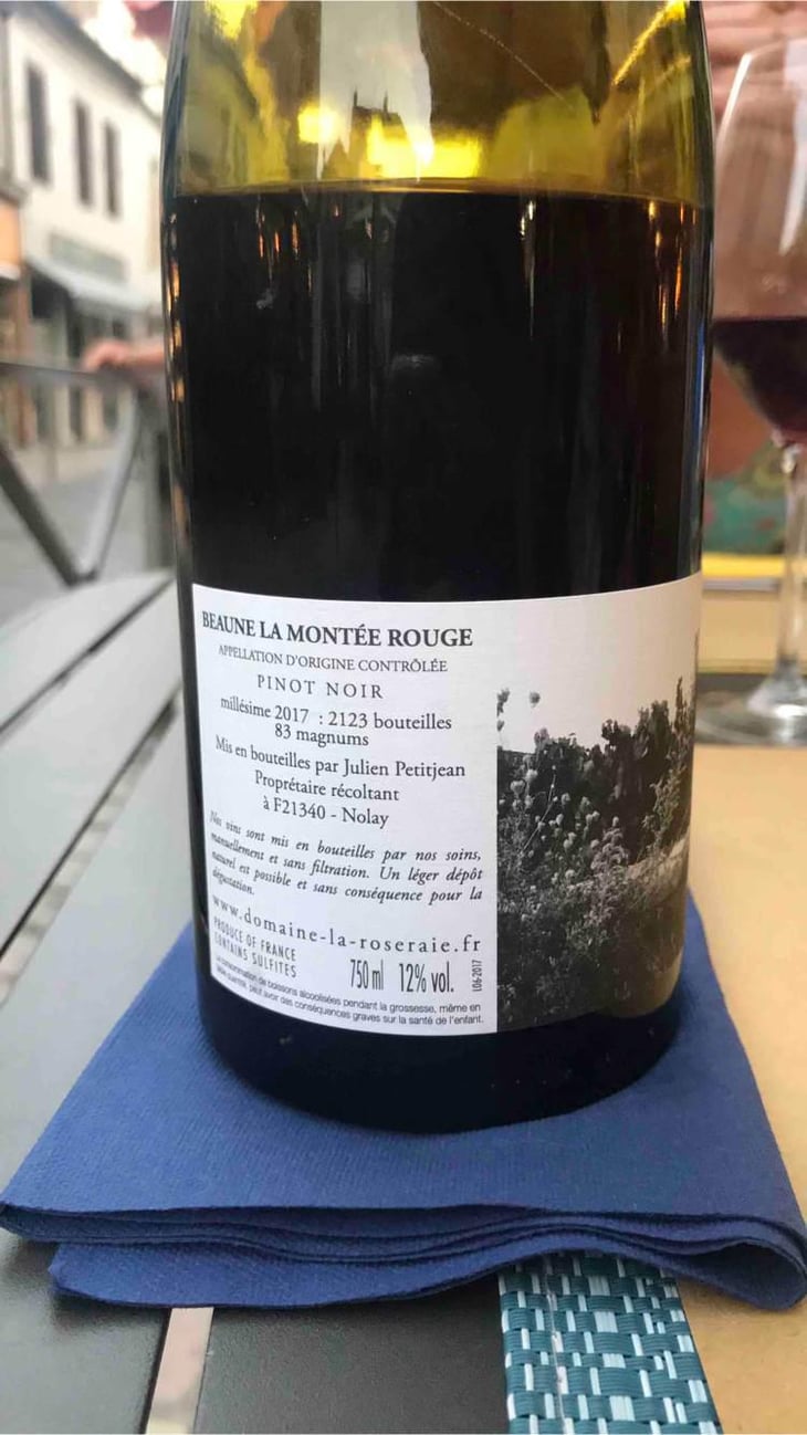 La Montée Rouge - Domaine De La Roseraie - Julien Petitjean 