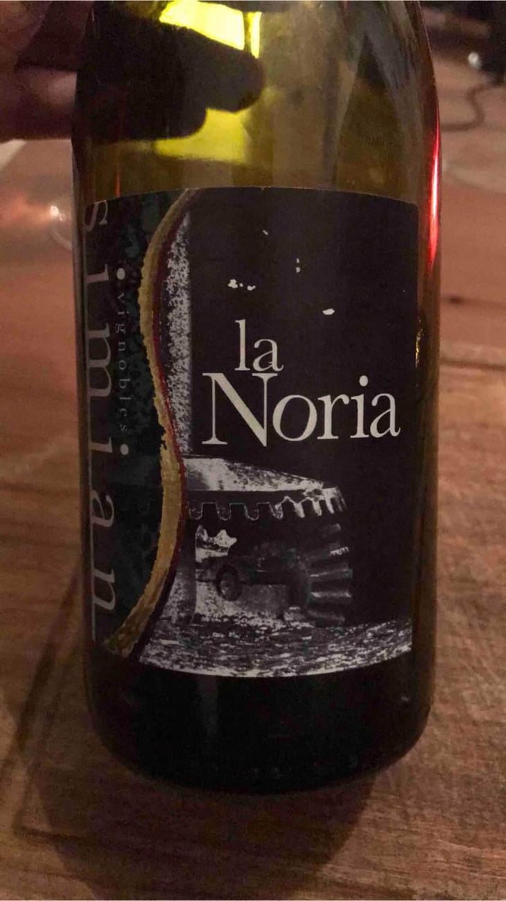 La Noria Blanc - Château Simian - Yves & Jean-Pierre Serguier 