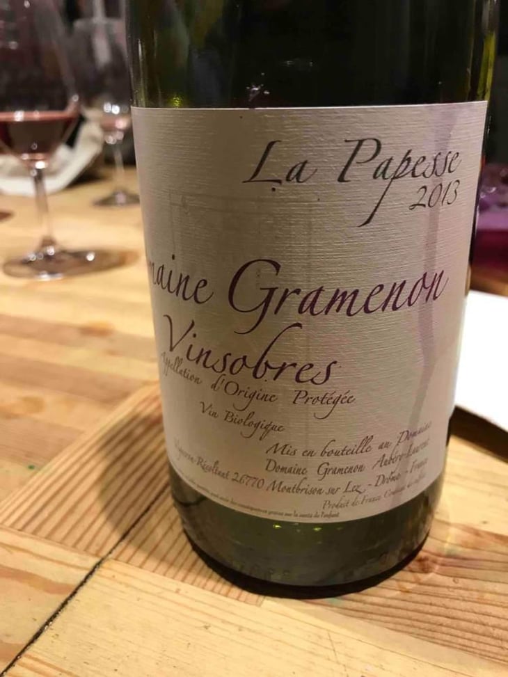 La Papesse - Domaine Gramenon - Michèle Aubéry-Laurent & Maxime-Francois Laurent 