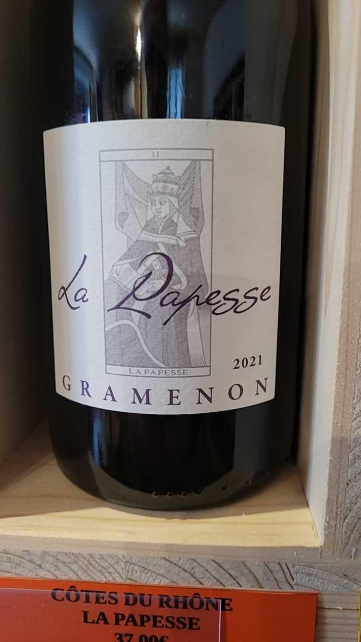 La Papesse - Domaine Gramenon - Michèle Aubéry-Laurent & Maxime-Francois Laurent 