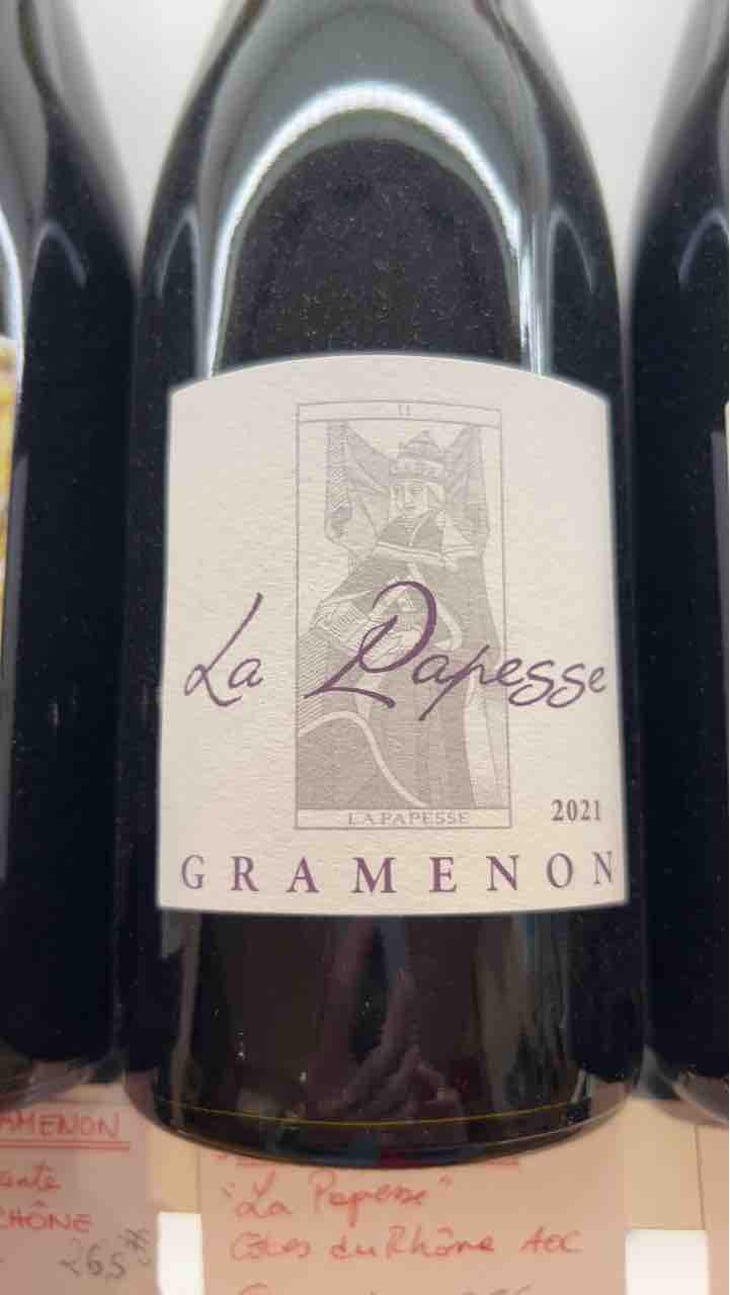 La Papesse - Domaine Gramenon - Michèle Aubéry-Laurent & Maxime-Francois Laurent 