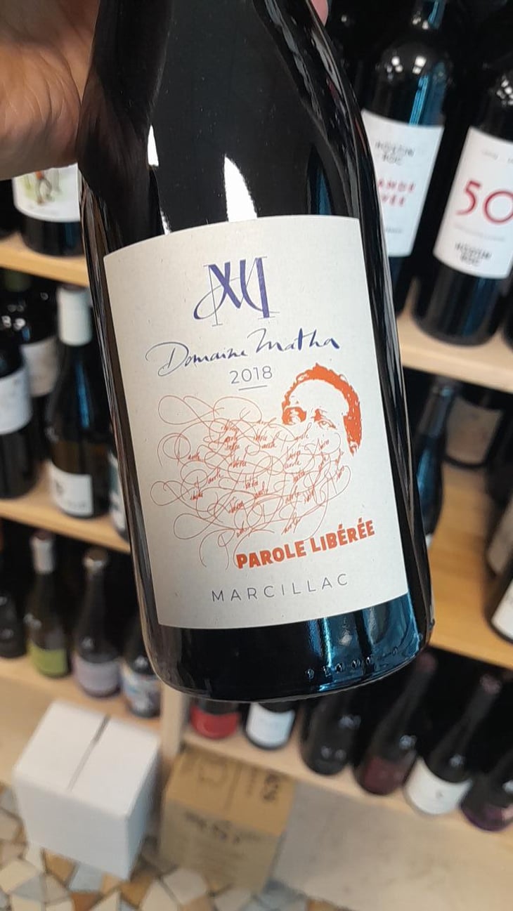 La Parole libérée - Matha - Domaine Matha -2018