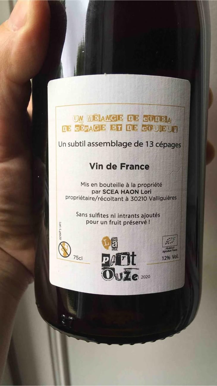 La Partouze - Domaine du Petit Oratoire - Lori Haon 