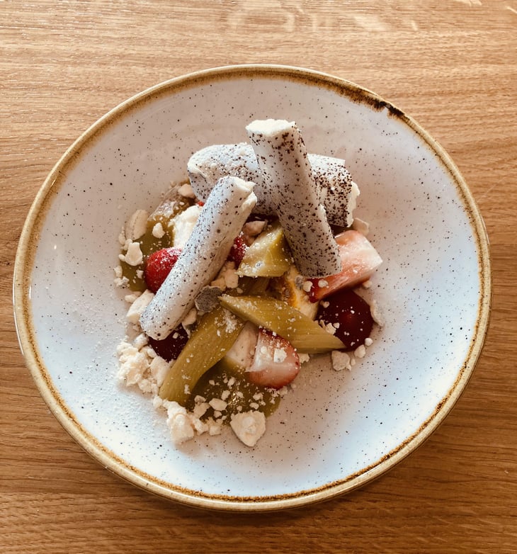 La Pavlova Fraises & Rhubarbe - Brume - 612799