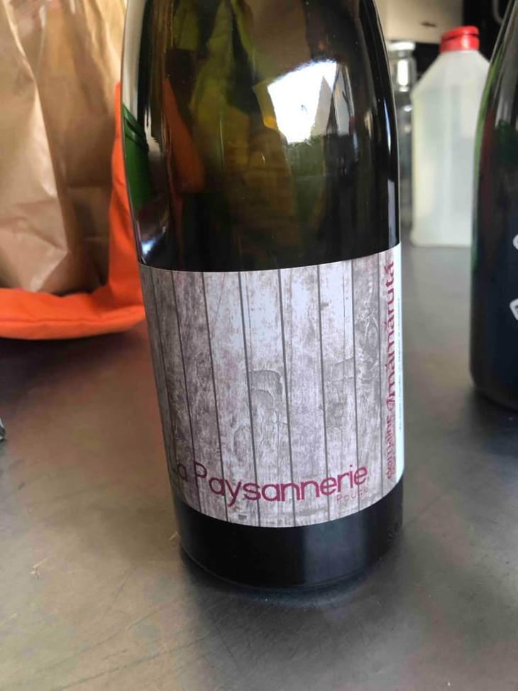 La Paysannerie Rouge - Domaine Mamaruta - Marc Castan 