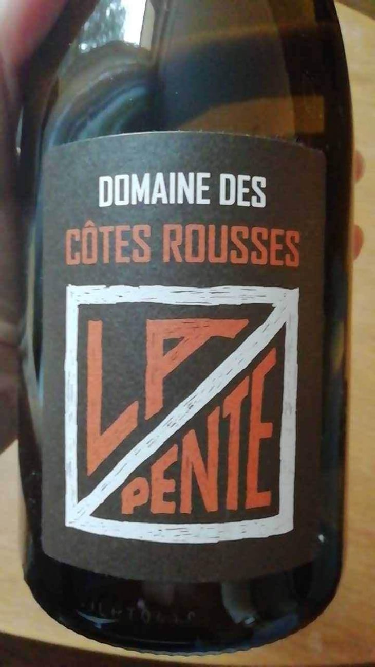 La Pente - Domaine des Côtes Rousses - Marielle & Nicolas Ferrand 