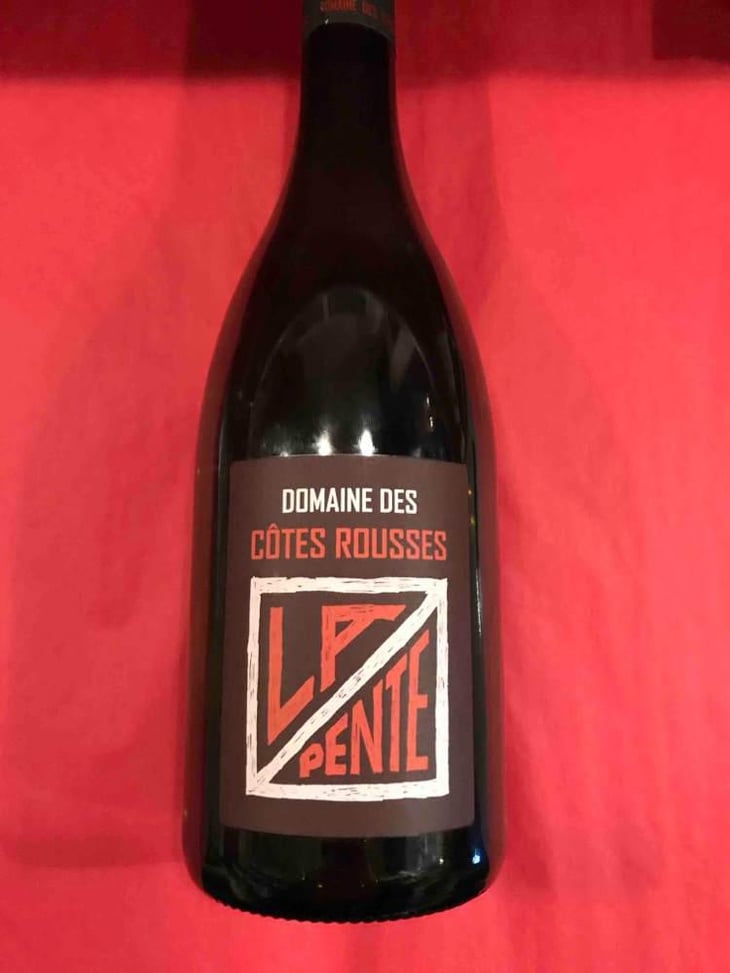 La Pente - Domaine des Côtes Rousses - Marielle & Nicolas Ferrand 
