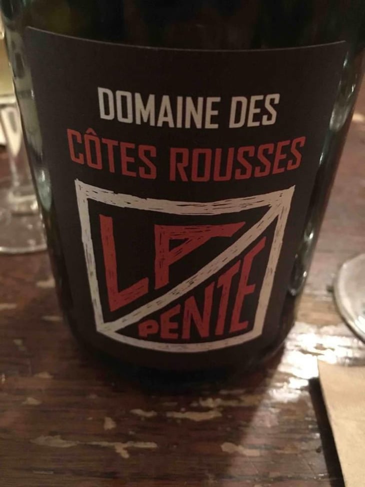 La Pente - Domaine des Côtes Rousses - Marielle & Nicolas Ferrand 