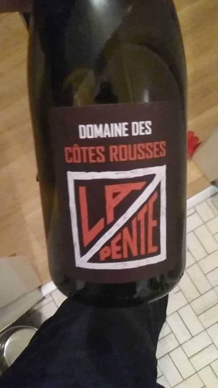 La Pente - Domaine des Côtes Rousses - Marielle & Nicolas Ferrand 