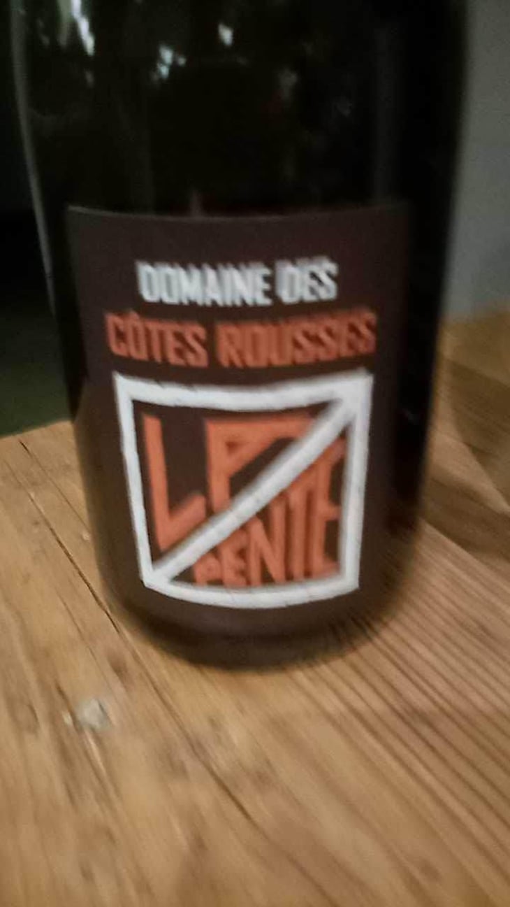La Pente - Domaine des Côtes Rousses - Marielle & Nicolas Ferrand 