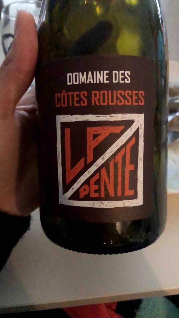 La Pente - Domaine des Côtes Rousses - Marielle & Nicolas Ferrand 