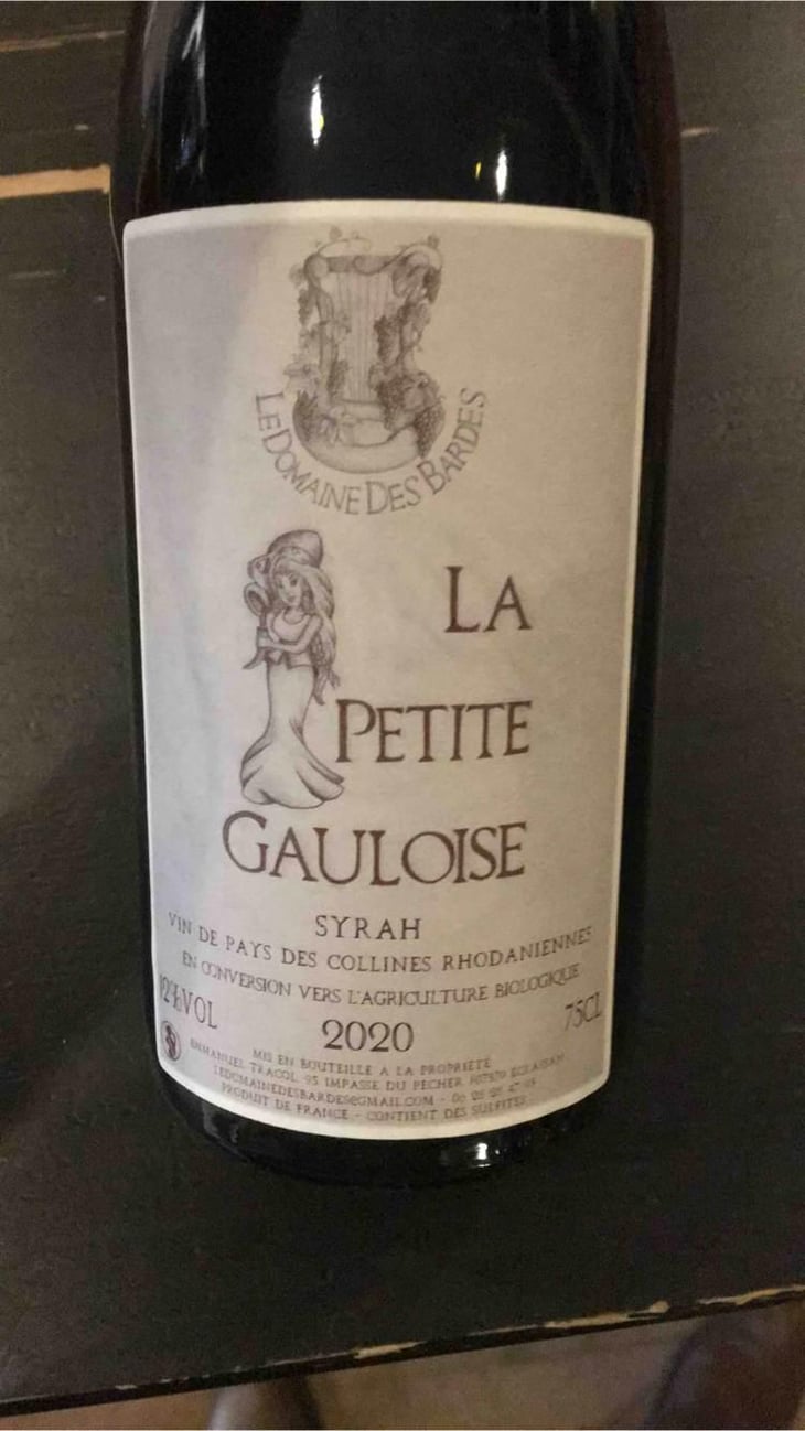La Petite Gauloise - Domaine des Bardes - Emmanuel Tracol 