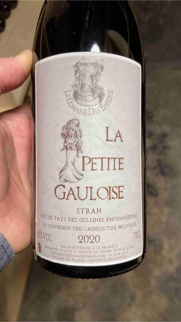 La Petite Gauloise - Domaine des Bardes - Emmanuel Tracol 