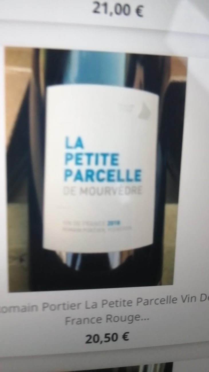 La Petite Parcelle De Cinsault - La Petite Parcelle - Romain Portier 