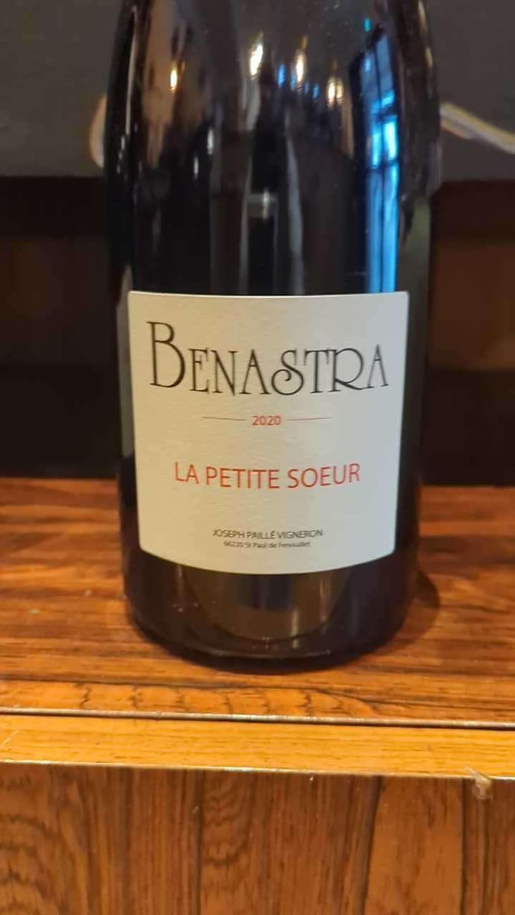 La Petite Sœur - Domaine Benastra - Joseph Paillé 