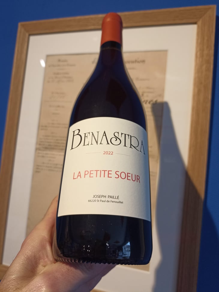La Petite Sœur - Domaine Benastra - Joseph Paillé 