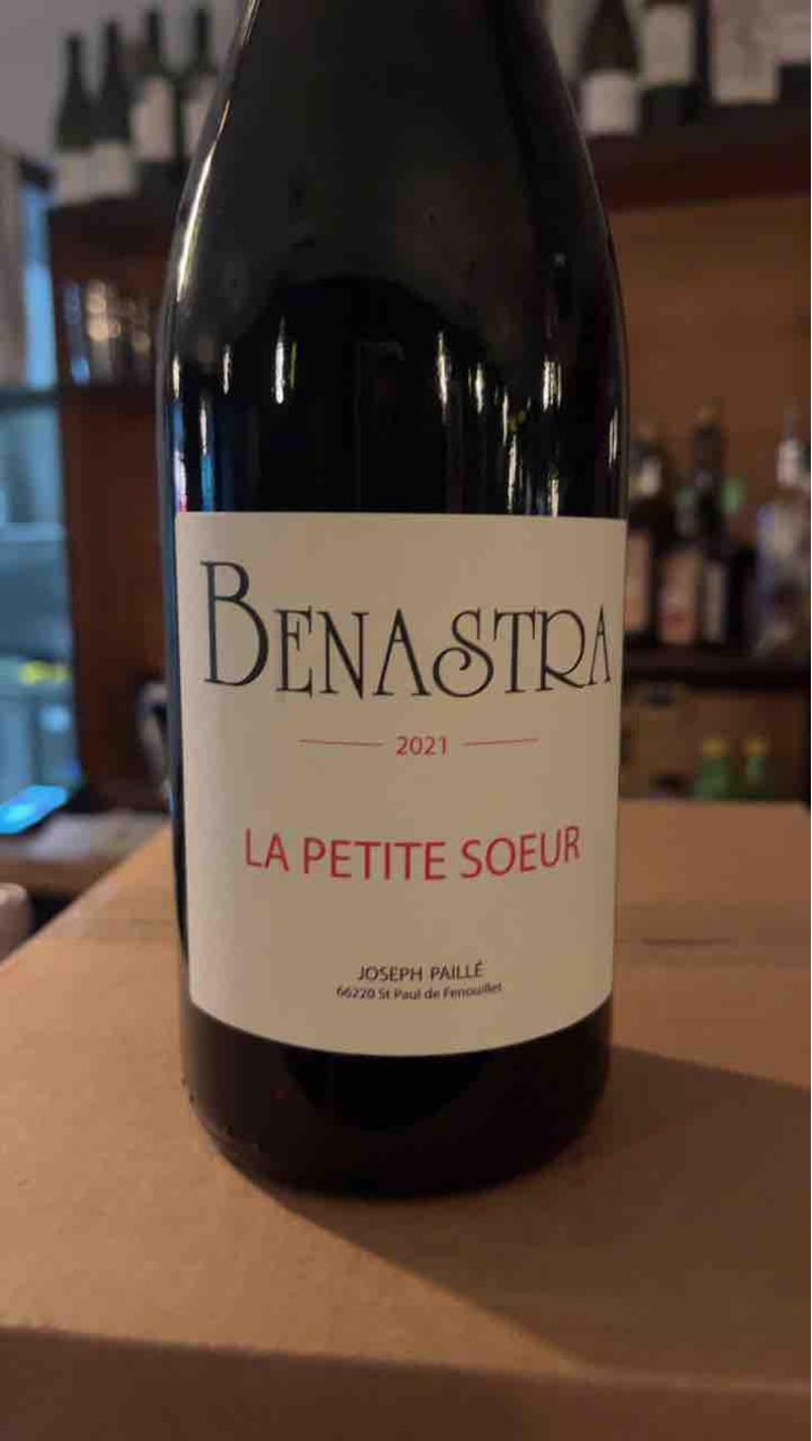 La Petite Sœur - Domaine Benastra - Joseph Paillé 