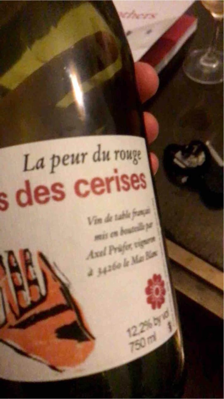 La Peur du Rouge - Le Temps des Cerises - Axel Prüfer 
