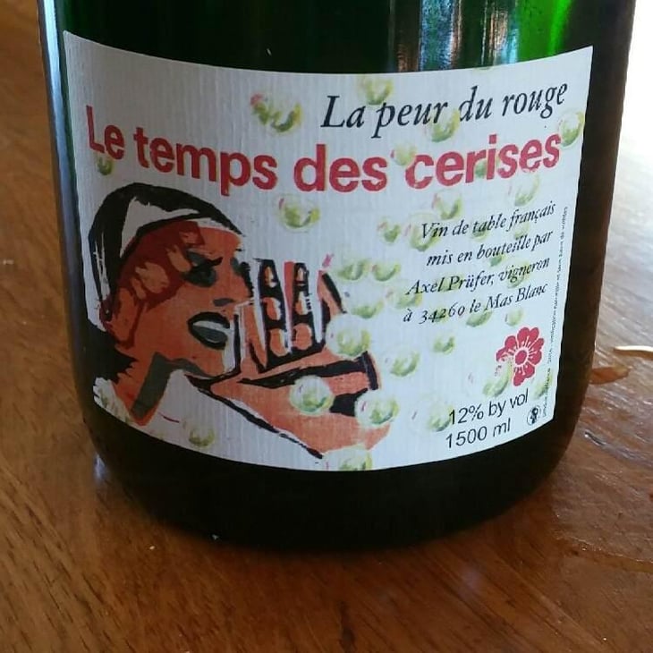 La Peur du Rouge Pétillant - Le Temps des Cerises - Axel Prüfer 