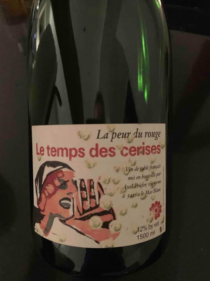 La Peur du Rouge Pétillant - Le Temps des Cerises - Axel Prüfer 
