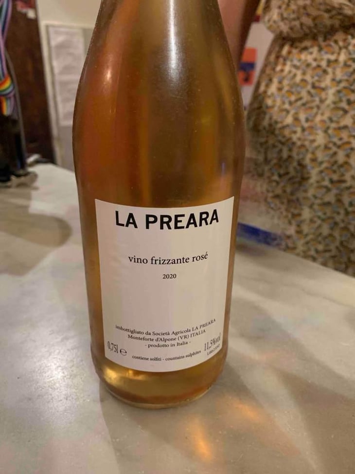 Vino Frizzante Rose - La Preara - Andrea Pra 