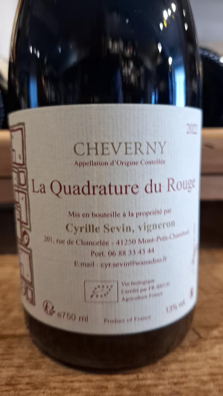 La Quadrature du Rouge - Cyrille Sevin - Cyrille Sevin 