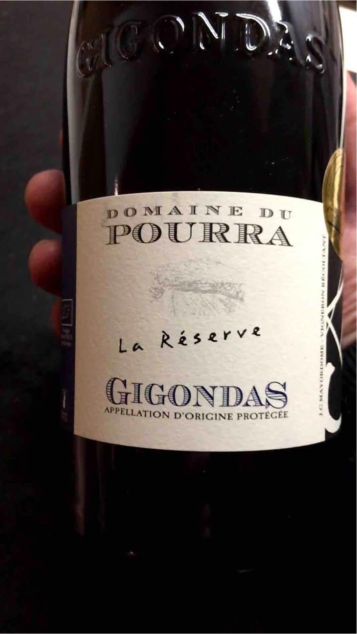 La Réserve Gigondas - Domaine Du Pourra - Jean-Christian Mayordome 