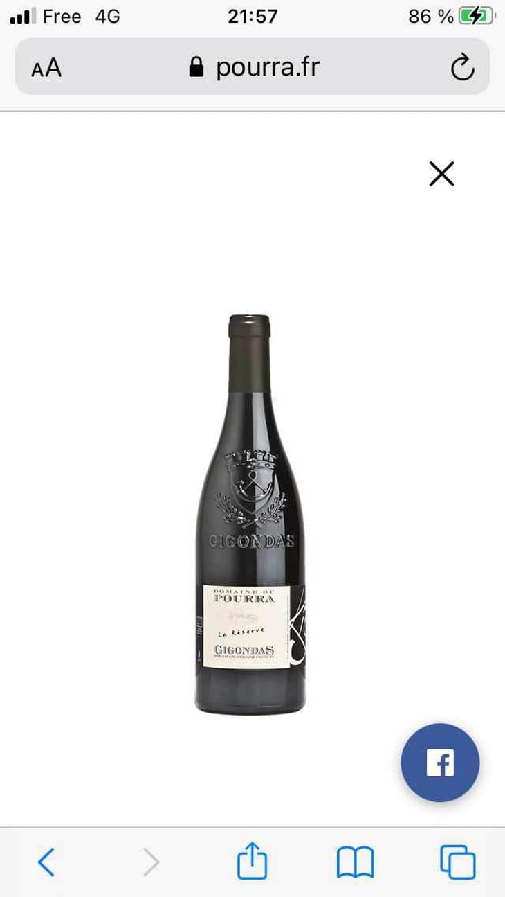 La Réserve Gigondas - Domaine Du Pourra - Jean-Christian Mayordome 