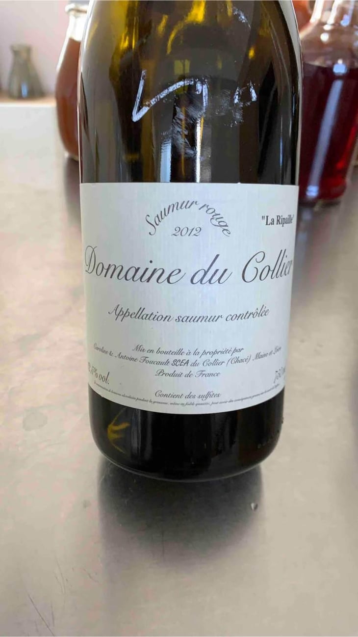 Saumur Rouge - "La Ripaille" - Domaine du Collier - Antoine & Caroline Foucault 