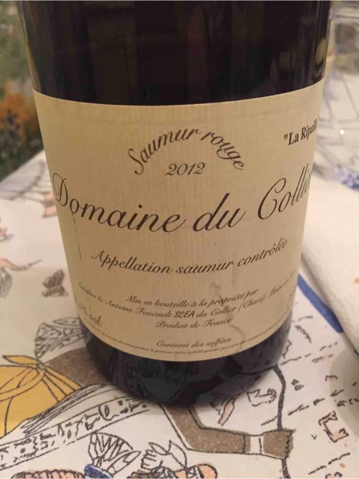 Saumur Rouge - "La Ripaille" - Domaine du Collier - Antoine & Caroline Foucault 