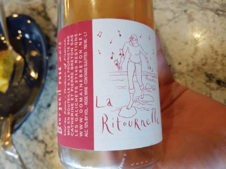La Ritournelle Rosé - Domaine Breton - Catherine & Pierre Breton 