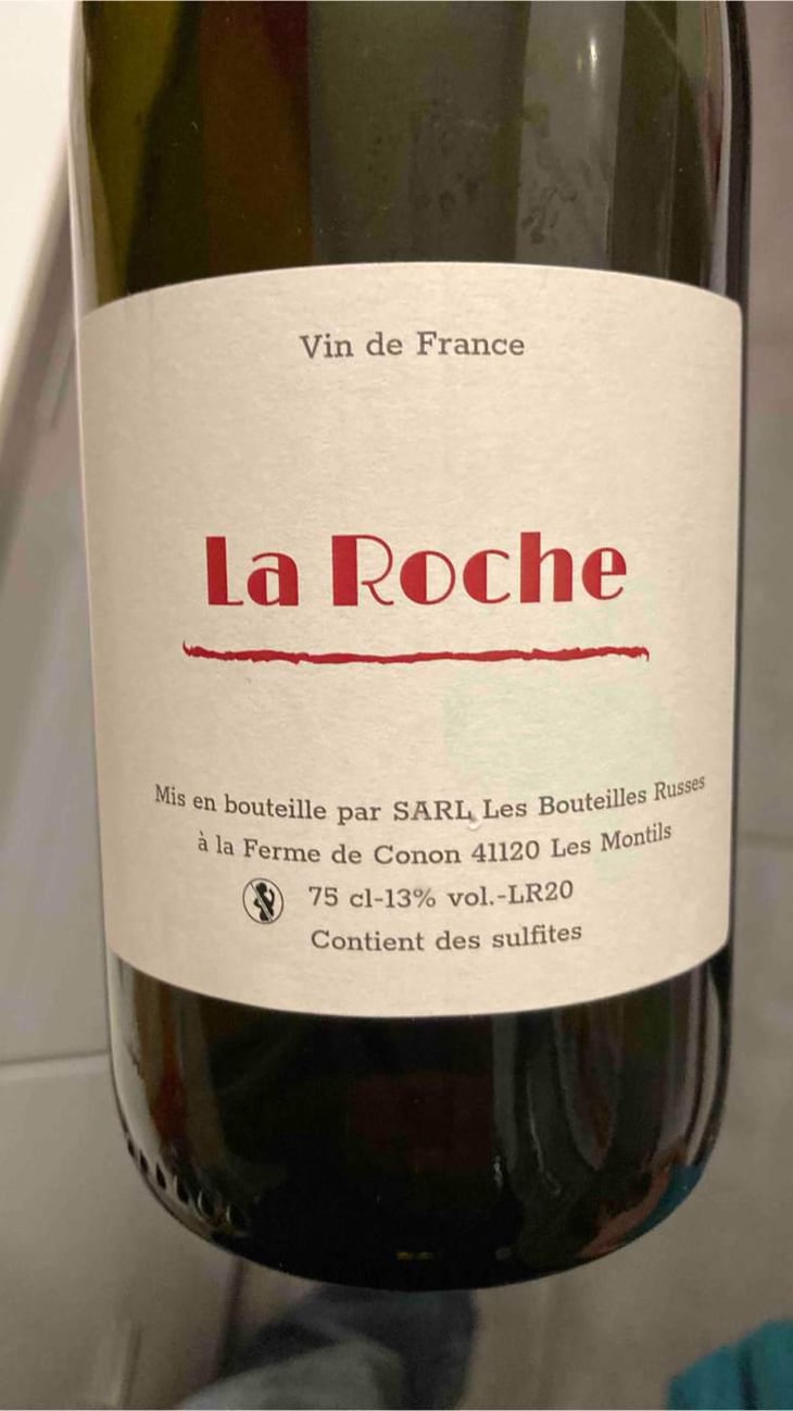 La Roche - Ferme De Conon - Les Bouteilles Russes - Cedric Bernard et Roxane Rigault 